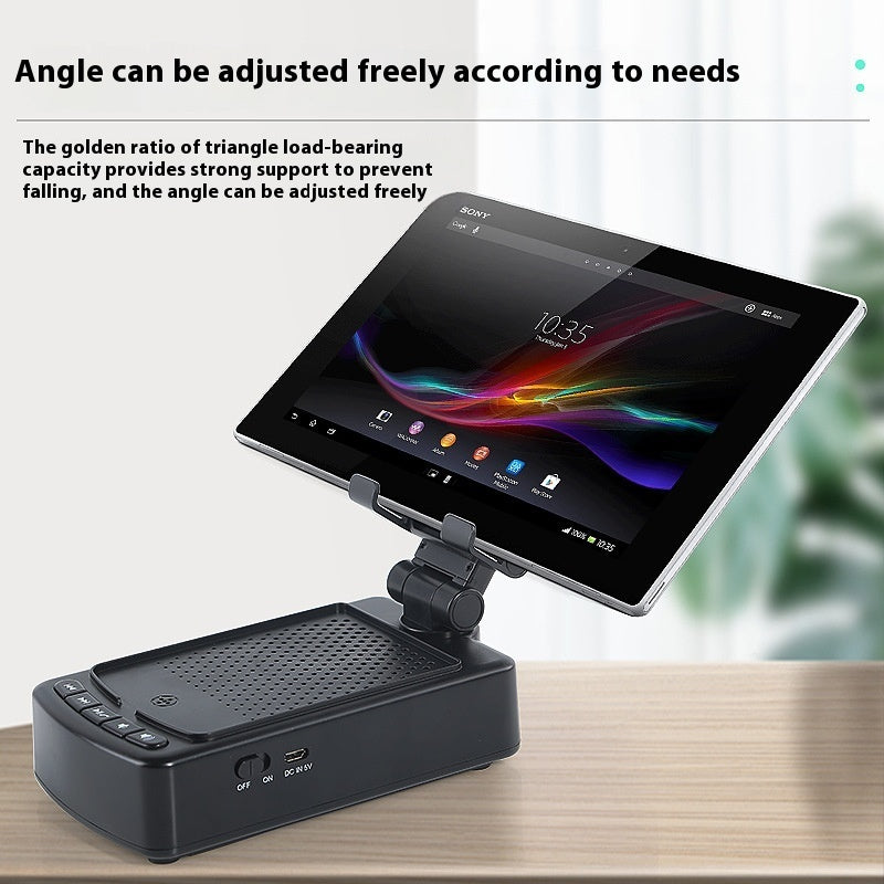 Multifunctional Tablet And Phone Holder Bluetooth-compatible Audio