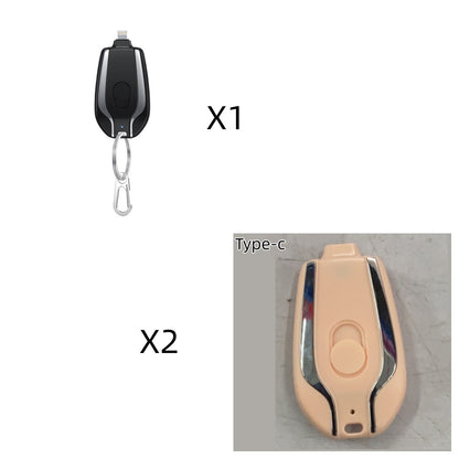 Mini Power Pod Keychain Charger