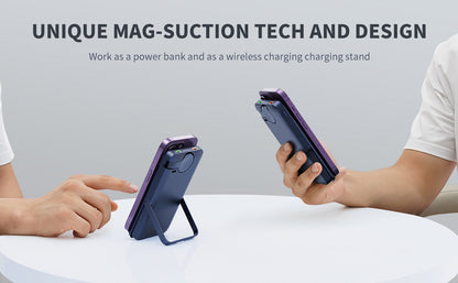 Magnetic Power Bank Wireless Charger